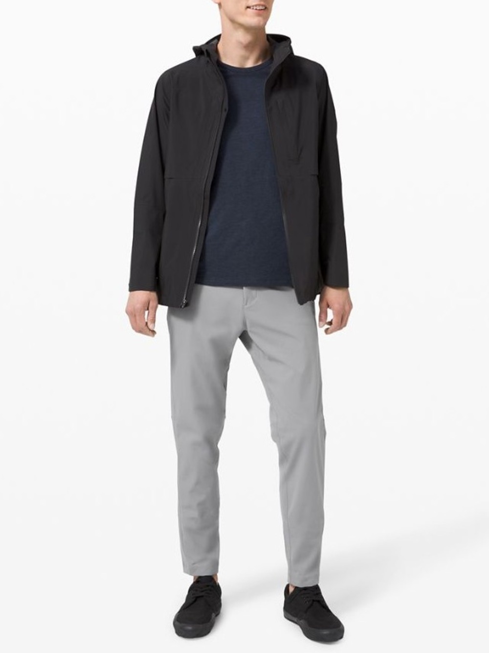 Lululemon 2023 Commission Slim Fit Pants 32 Gray Athleisure Casual Golf Travel - Picture 2 of 12